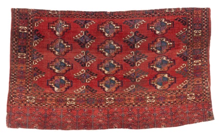 Ersari Chuval, middle Amu Darya region of Central Asia, 19th century, 4’2” x 2’6”