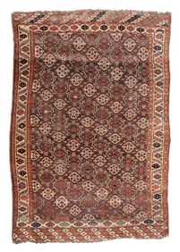 Chodor Main Carpet, Khiva Region of Central Asia, 19th Century, 7’11” x 11’5”