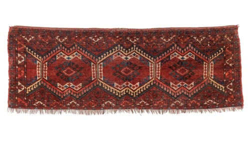 Central Asian Ersari Tent/Wedding Trapping, Ca. 1900, 1'6'' x 4'4''