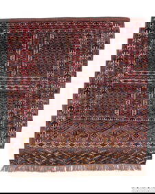 Yomud Engsi, Turkmenistan, Ca. 1900, 4'11'' x 5'4''