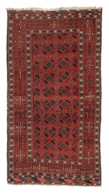 Baluch Rug, Khorasan Area, Persia, Ca. 1900, 3'1'' x 5'9''