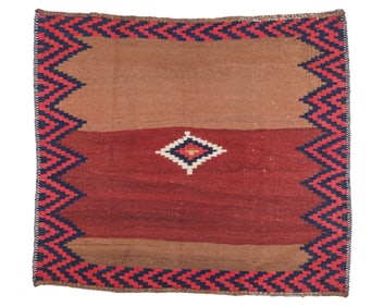 Sofreh Rug, Persia, Ca. 1900, 3'10'' x 3'3''