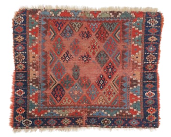 Fine Early Jaff Kurd Bag Front, Persia, 19th C., 2'11'' x 2'4''