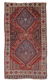 Gashgai Rug, Persia, Ca. 1875, 4'6'' x 8'1''