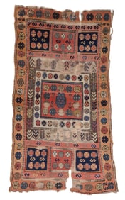 East Anatolian Kurd Rug, Turkey, Ca. 1800, 3'10'' x 7'0''