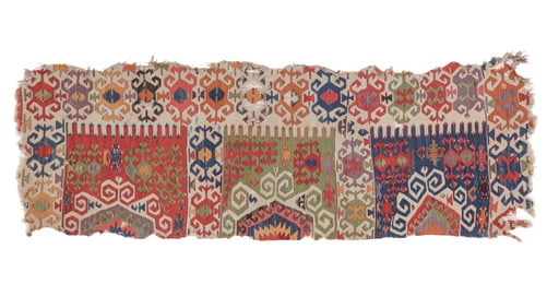 Central Anatolian Kilim, Turkey, Early 19th C., 2'11'' x 8'5''