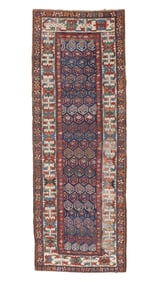 Kurd Rug, Transcaucasus, Late 19th C., 3'11'' x 11'0''