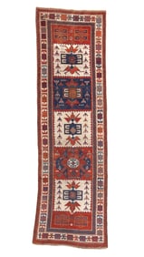 East Anatolian Long Rug, Turkey, Early 20th C., 3'11'' x 12'2''