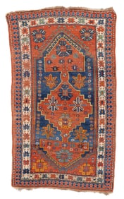 Kazak Rug, Caucasus, Ca. 1900, 3'5'' x 5'10''