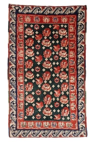 Vintage Seychour Rug, Caucasus, 20th C., 3'5'' x 5'9''