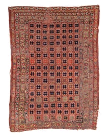West Persian Kurd Rug, 19th C., 4'7'' x 6'2''