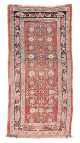 Bidjar Rug, Persia, Ca. 1900, 4'6'' x 9'0''