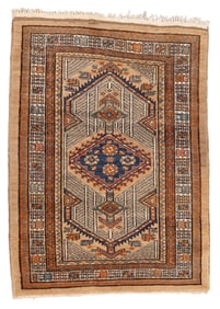 Camel Field Sarab Rug, Persia, Early 20th C., 3'8'' x 5'1''