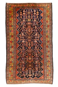 Blue Malayer Rug, Persia, Ca. 1920, 5'5'' x 9'4''
