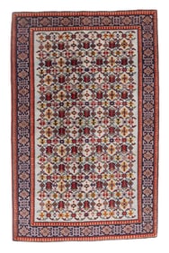Derbend Chi Chi Style Rug, Caucasus, Mid 20th C., 3'4'' x 5'4''