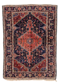 Jozan Malayer Rug, Persia, Ca. 1930, 3'8'' x 5'1''