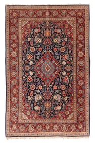 Kashan Rug, Persia, Ca. 1940, 4'5'' x 7'0''