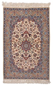 Isfahan Rug, Persia, Mid 20th C., 3'6'' x 5'5''