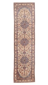 Isfahan Rug, Persia, Mid/Late 20th C., 2'9'' x 10'2''