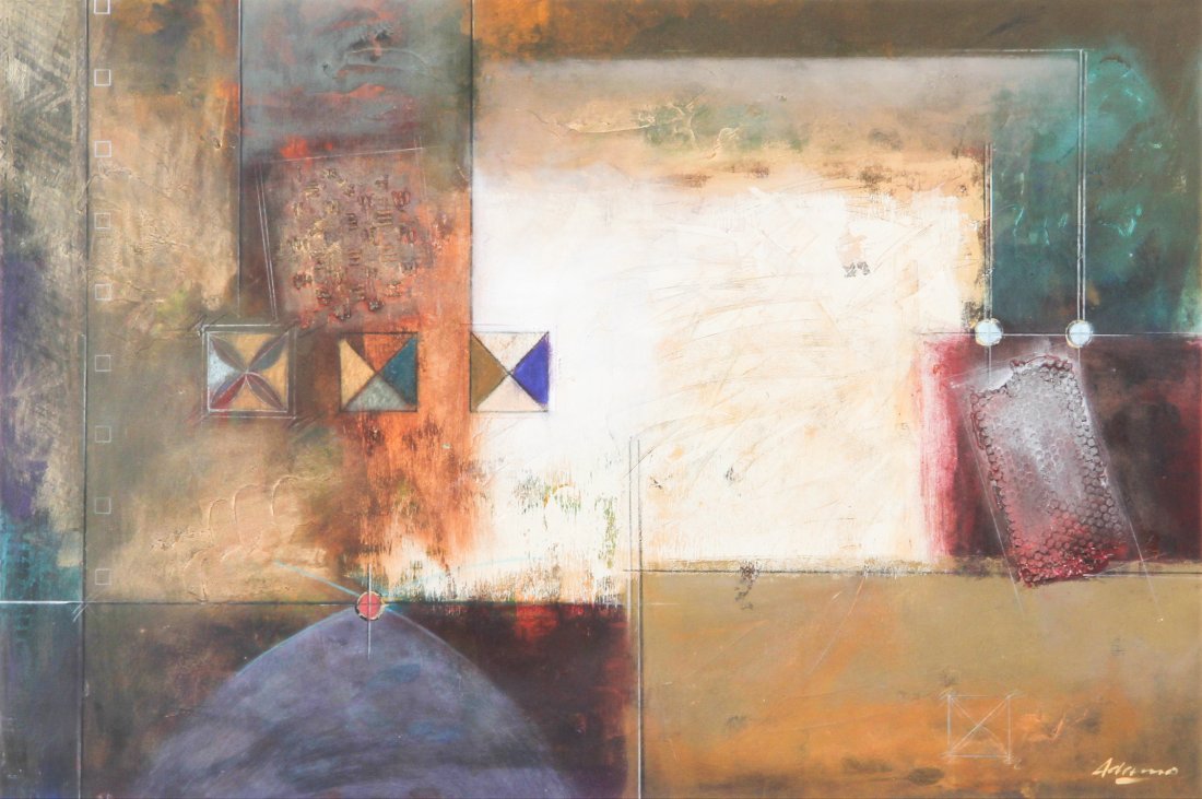 Pietro Adamo, #014, Print, 2000: Pietro Adamo, #014, 2000. Medium: Monoprint. Size: 32.5" x 44.5". Provenance: GlaxoSmithKline LLC.