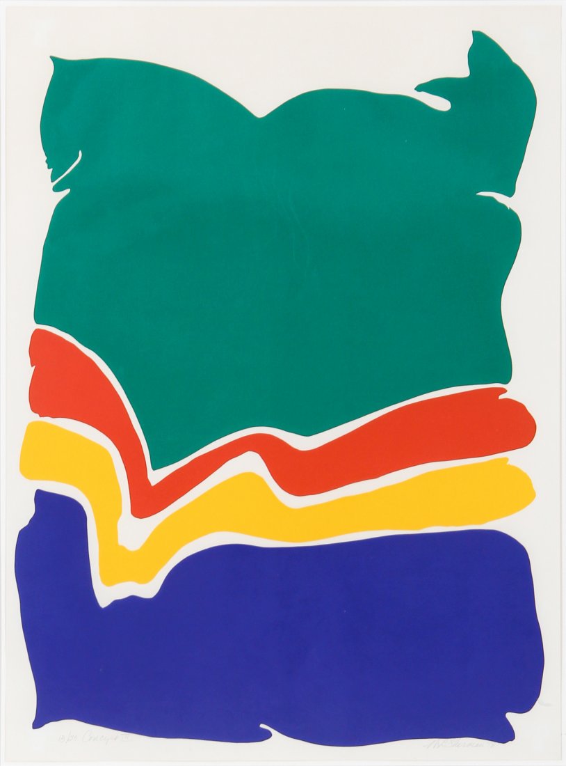 Linda Sherman, Concept III, Print: Linda Sherman, Concept III, 1978. Medium: Serigraph. Size: 36.5" x 28.5". Provenance: GlaxoSmithKline LLC.