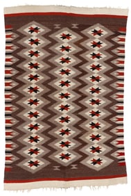 Rare William Spratling Sarape/Rug, circa 1940, 4'6'' x 6'8''