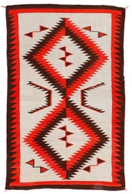 Navajo Rug, circa 1910, 4'0'' x 6'5''
