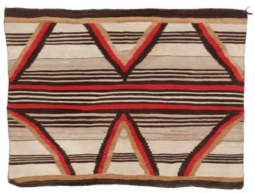 Navajo 'Third Phase Revival Design' Rug, circa 1930, 4'7'' x 6'1''
