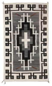 Navajo Rug, 1950, 3'6'' x 6'0''