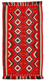 Navajo Germantown Rug, circa 1900, 3'0'' x 5'3''