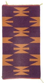Navajo Germantown Sampler, 1910-1920, 1'5'' x 2'10''