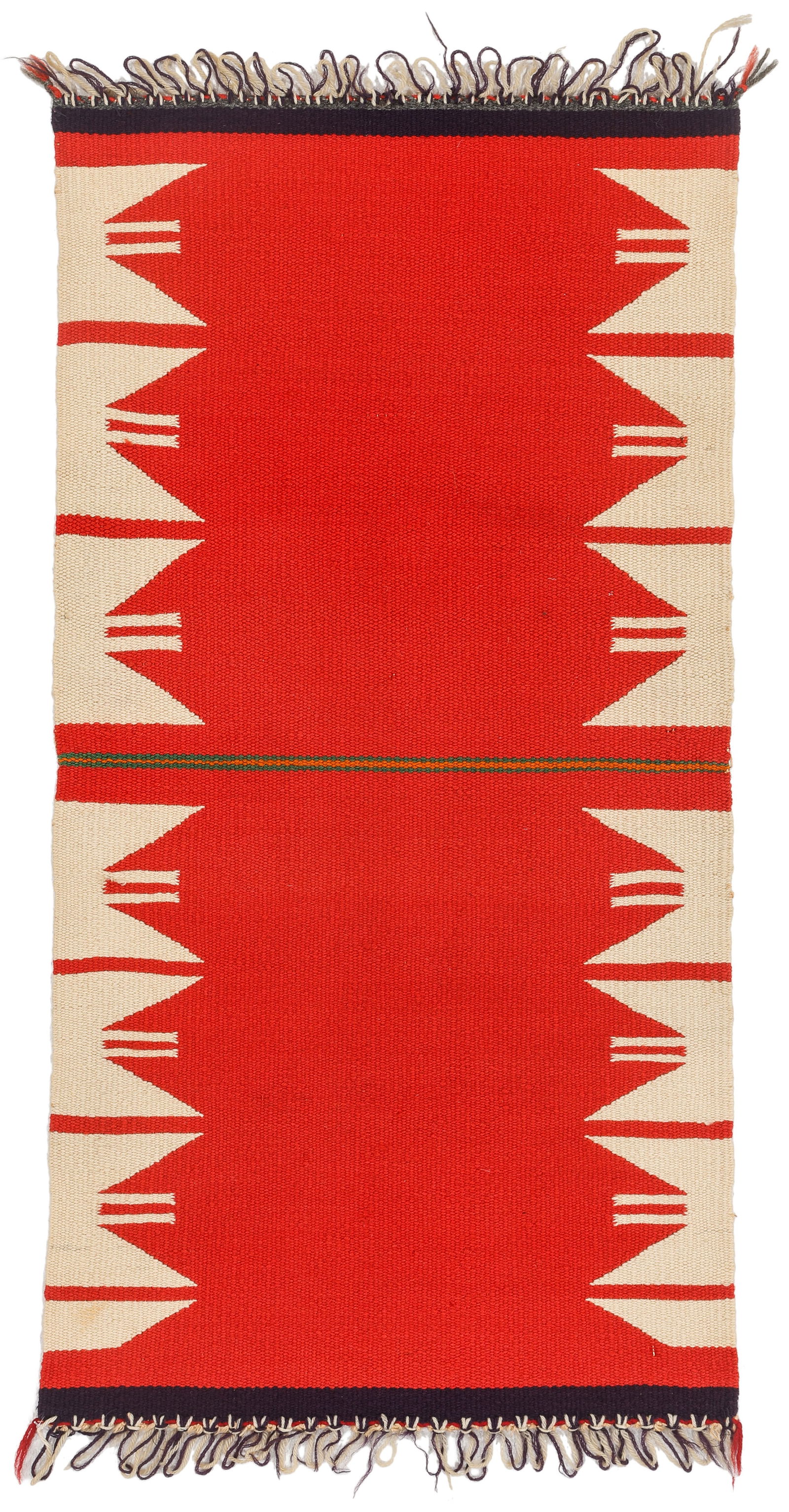 Navajo Germantown Sampler, 1910-1920, 1'6'' x 2'11'' (1 of 3)