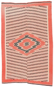 Late Classic Saltillo Sarape, c. 1865-1875, 4'3'' x 7'0'