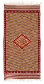 Post- Maximilian Sarape, ca. 1875-85, 3'3'' x 6'8''