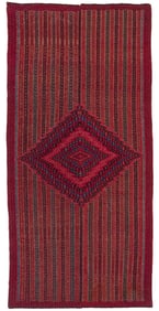 Classic Saltillo Sarape, 1750-1825, 3'10'' x 8'2'