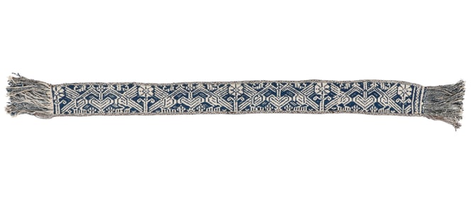 Rare Tarahumara Sash, Mexico, 19th C.