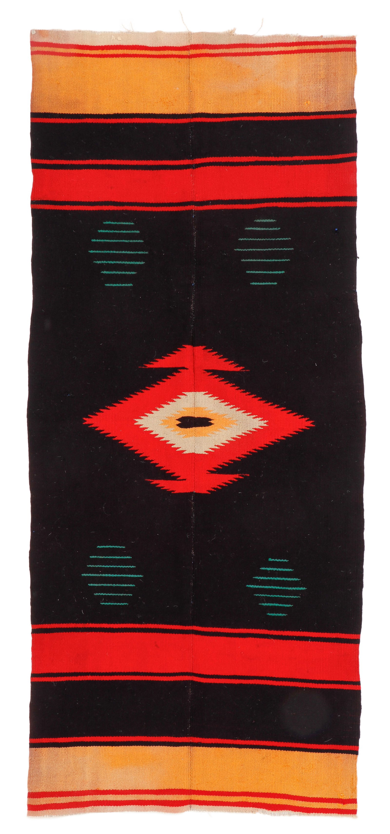 Hispanic Weaving, New Mexico, 1900-1930, 2'3 x 5'4 (1 of 5)