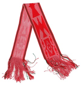 Large Pueblo Sash with Birds