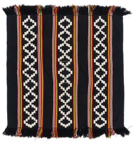 Mapuche Indigo-Dyed Poncho, Chile or Argentina, circa 1900