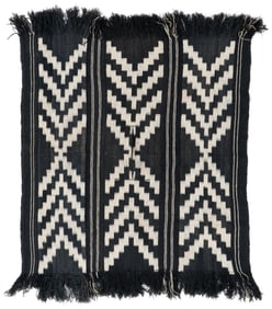 Mapuche Poncho, Chile or Argentina, ca. 1900