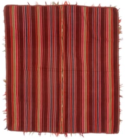 Aymara Man's Ceremonial Poncho, Salinas de Garci Mendoza, Dept. of Oruro, 19th C.