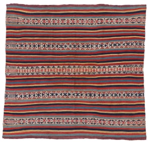 Aymara Woman's Awayo Mantle, Northern Lake Titicaca, Late 19th C.