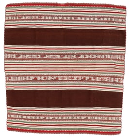 Aymara Woman's Ahuayo, Calamarca, Dept. of La Paz, 19th C.