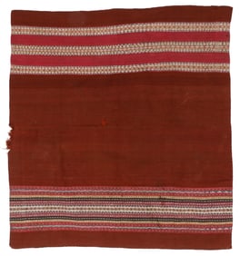 Aymara Woman's Matrimonial Aksu, Bolivar, Dept. of Cochabamba, 19th C.