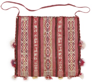 Aymara Chuspa Coca Bag, Dept. of Oruro, 17th-19th C.