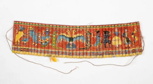 Aymara Chicana Feather Mosaic, Lake Titicaca Region, Dept. of La Paz, 19th C.