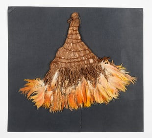 Paracas Culture Feather Fan, South Coast, Peru, c. 200 BCE
