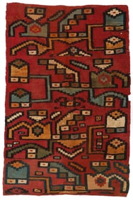 Post Wari Mantle Fragment, South Coast, Peru, c. 800-1100 CE