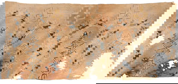 Coastal Wari Painted Wall Hanging, Central Coast, c. 1000 CE