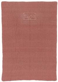 Antique Pullman Railroad Blanket, ca. 1900